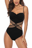 shirtstylespot Black Sexy Backless Ladies Swimsuit